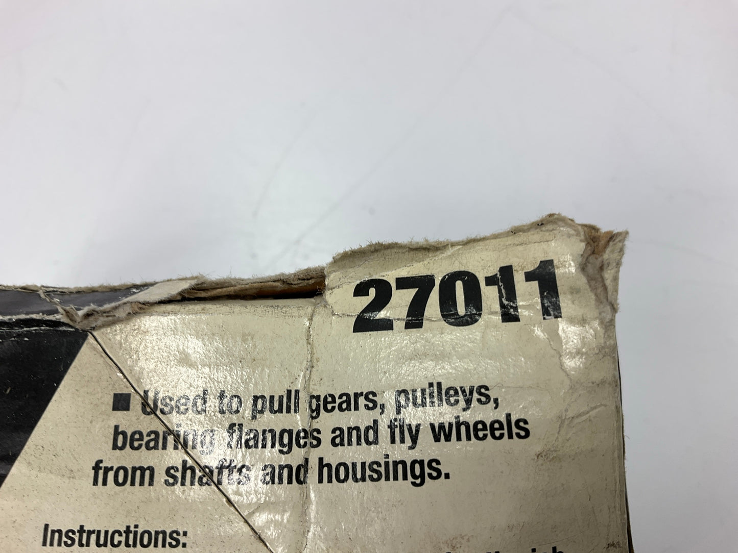 USED #26 - OEM Tools 27011 2-Ton Gear Pulley Puller, 2/3 Jaw, 3-1/4'' Spread