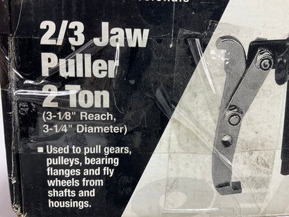 USED #11 - OEM Tools 27011 2-Ton Gear Pulley Puller, 2/3 Jaw, 3-1/4'' Spread