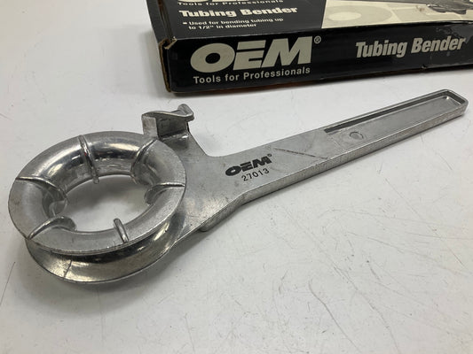 USED #17 - OEM Tools 27013 Tubing Tube Bender For Tubes Up To 1/2'' Diameter