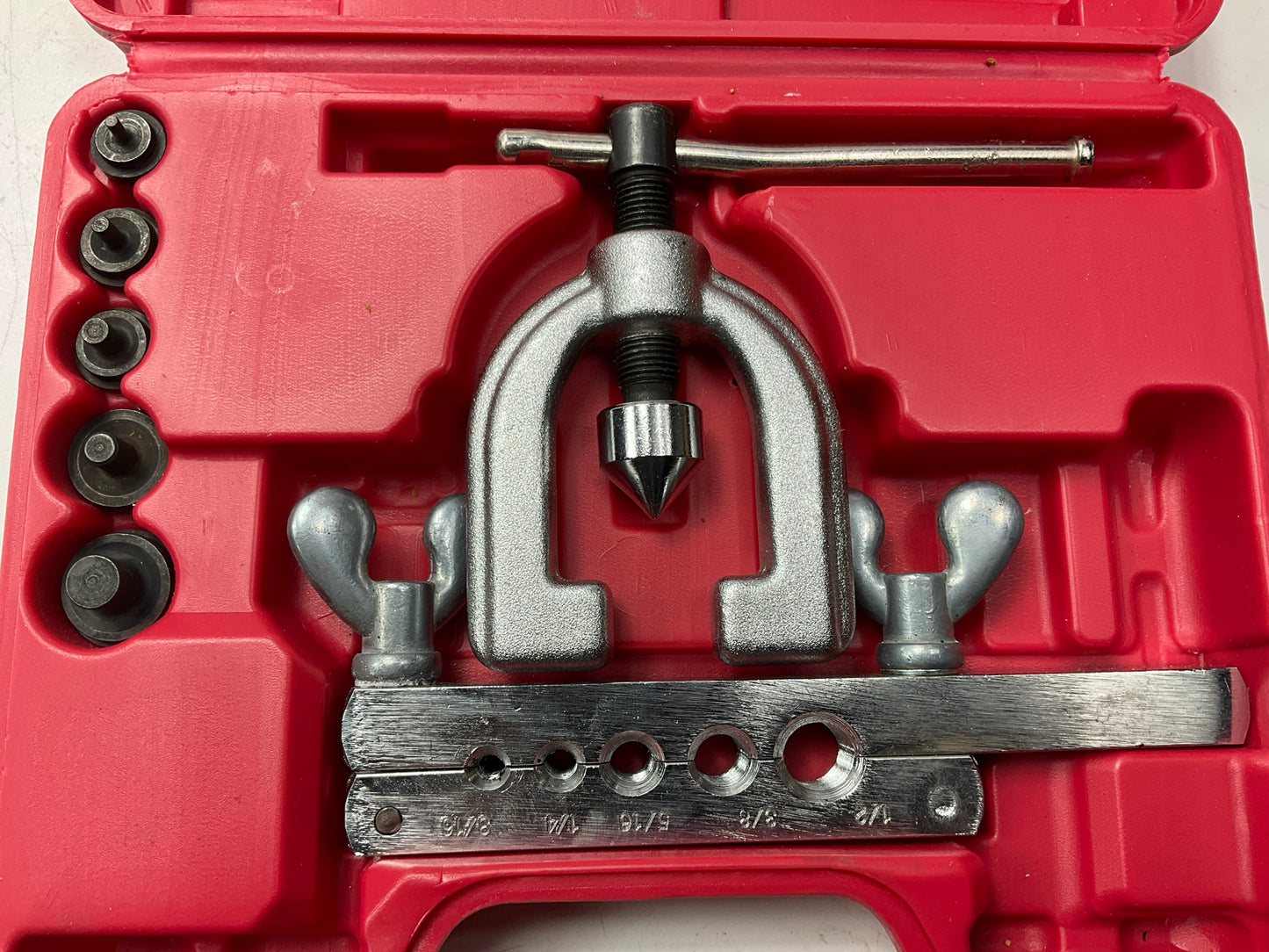 USED #4 - OEM Tools 27015 Double Flaring Tool Kit SAE Brake Line