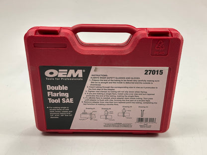 USED #5 - OEM Tools 27015 Double Flaring Tool Kit SAE Brake Line