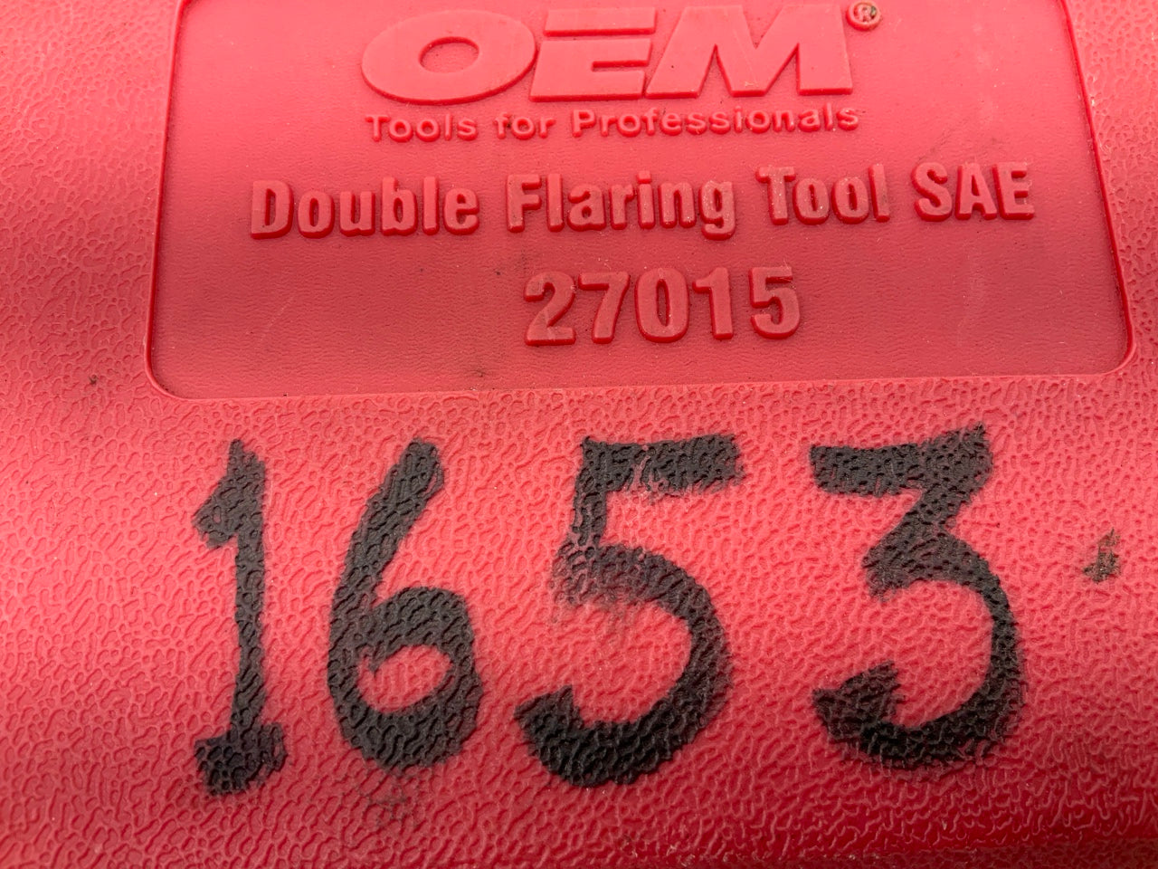 USED #6 - OEM Tools 27015 Double Flaring Tool Kit SAE Brake Line