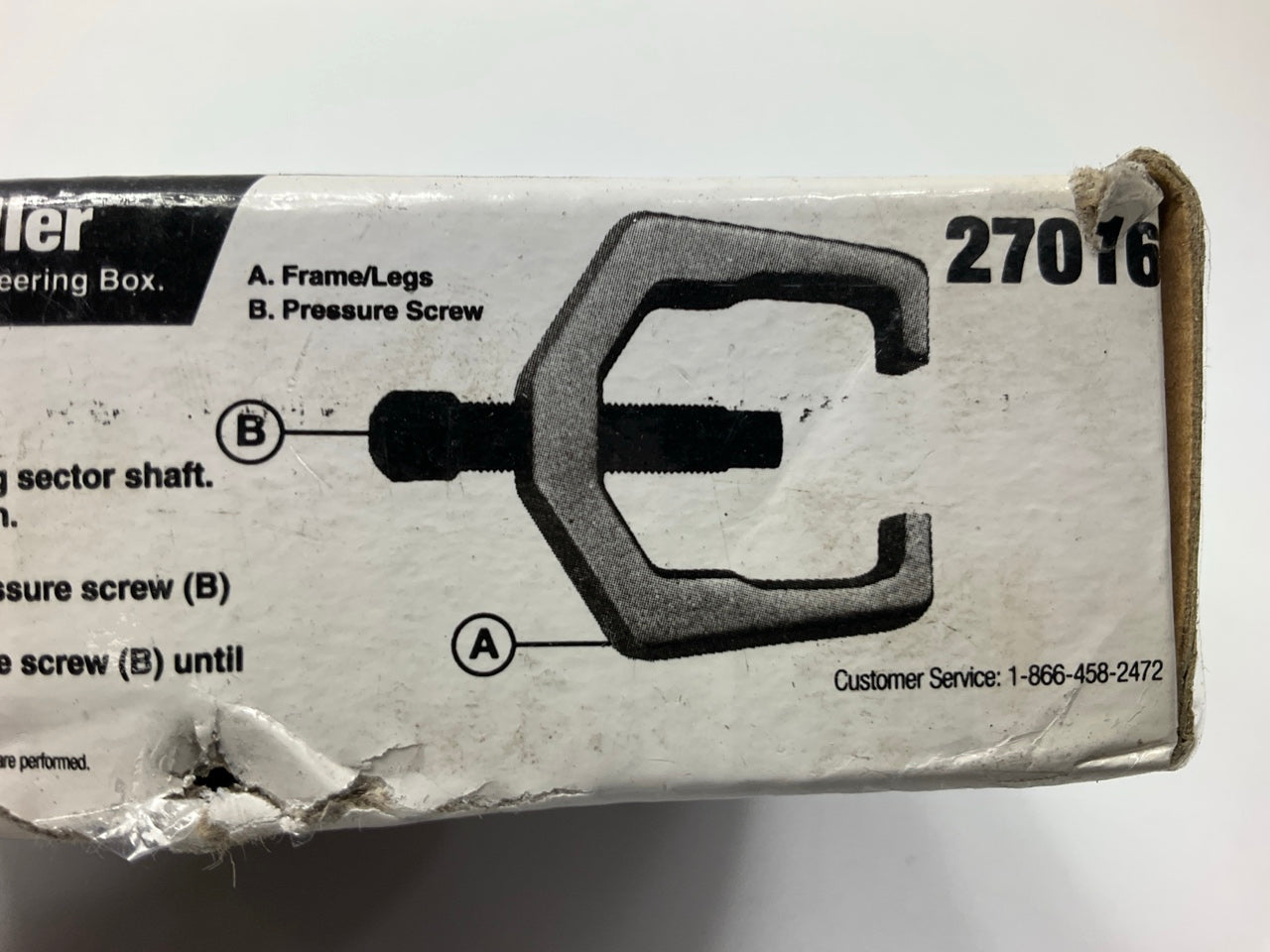 USED #11 OEM Tools 27016 Steering Pitman Arm Puller Heavy Duty