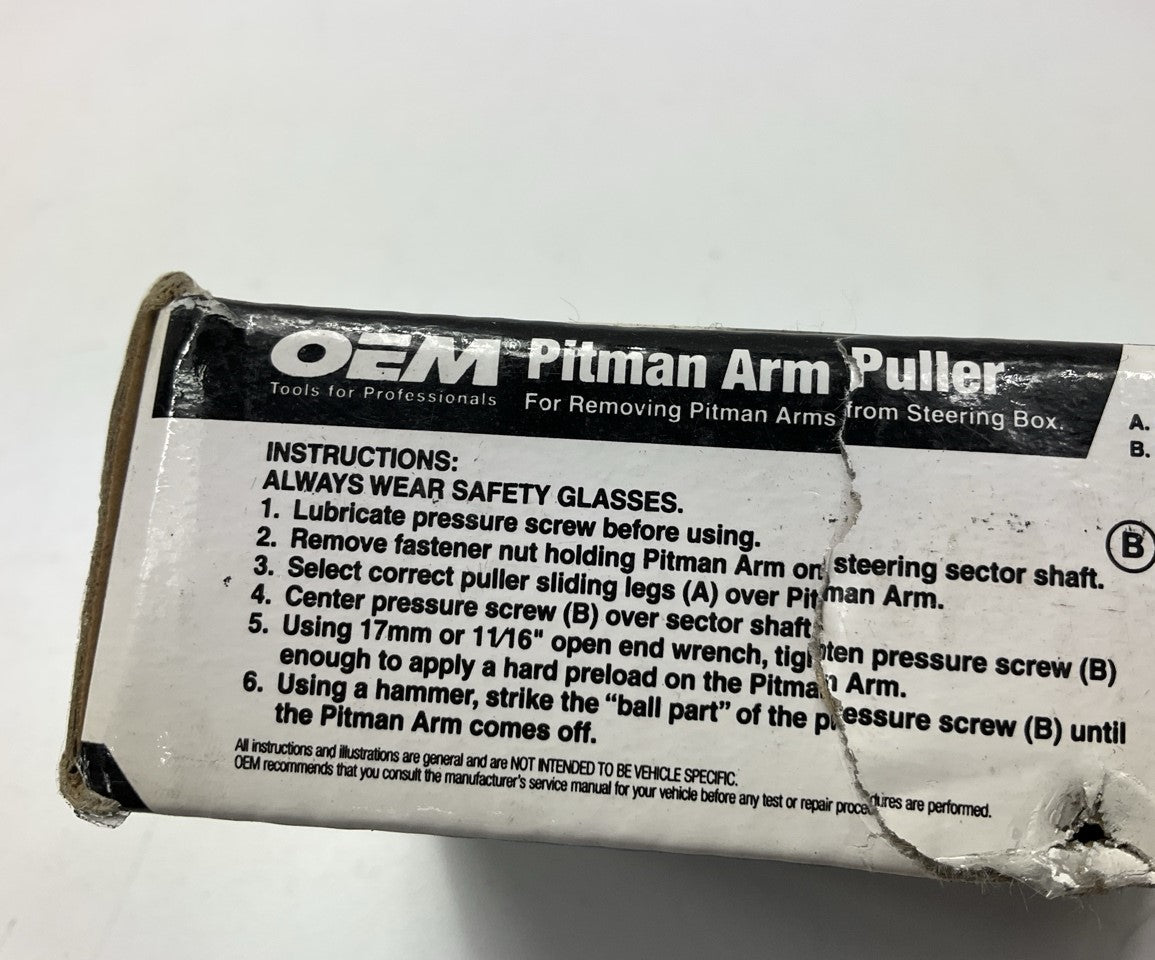 USED #11 OEM Tools 27016 Steering Pitman Arm Puller Heavy Duty