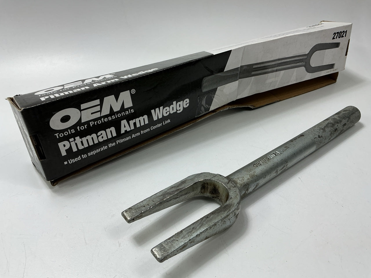 USED #16 - OEM Tools 27021 Pickle Fork Ball Joint Separator 1-1/8/'' Opening, 12''