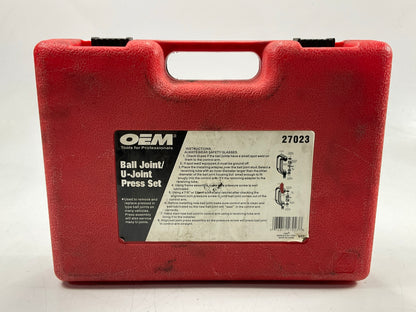 USED #12 - OEM TOOLS 27023 Ball Joint Press Set, C Clamp Ball Joint Tool