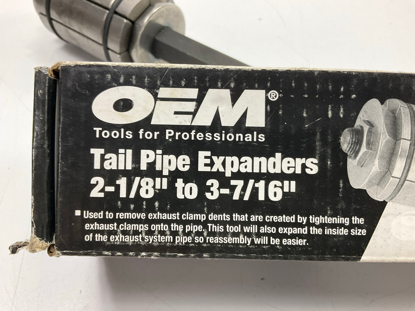 USED #9 - OEM TOOLS 27028 2-1/8''-3-7/16'' Inch Tailpipe Expander Tool