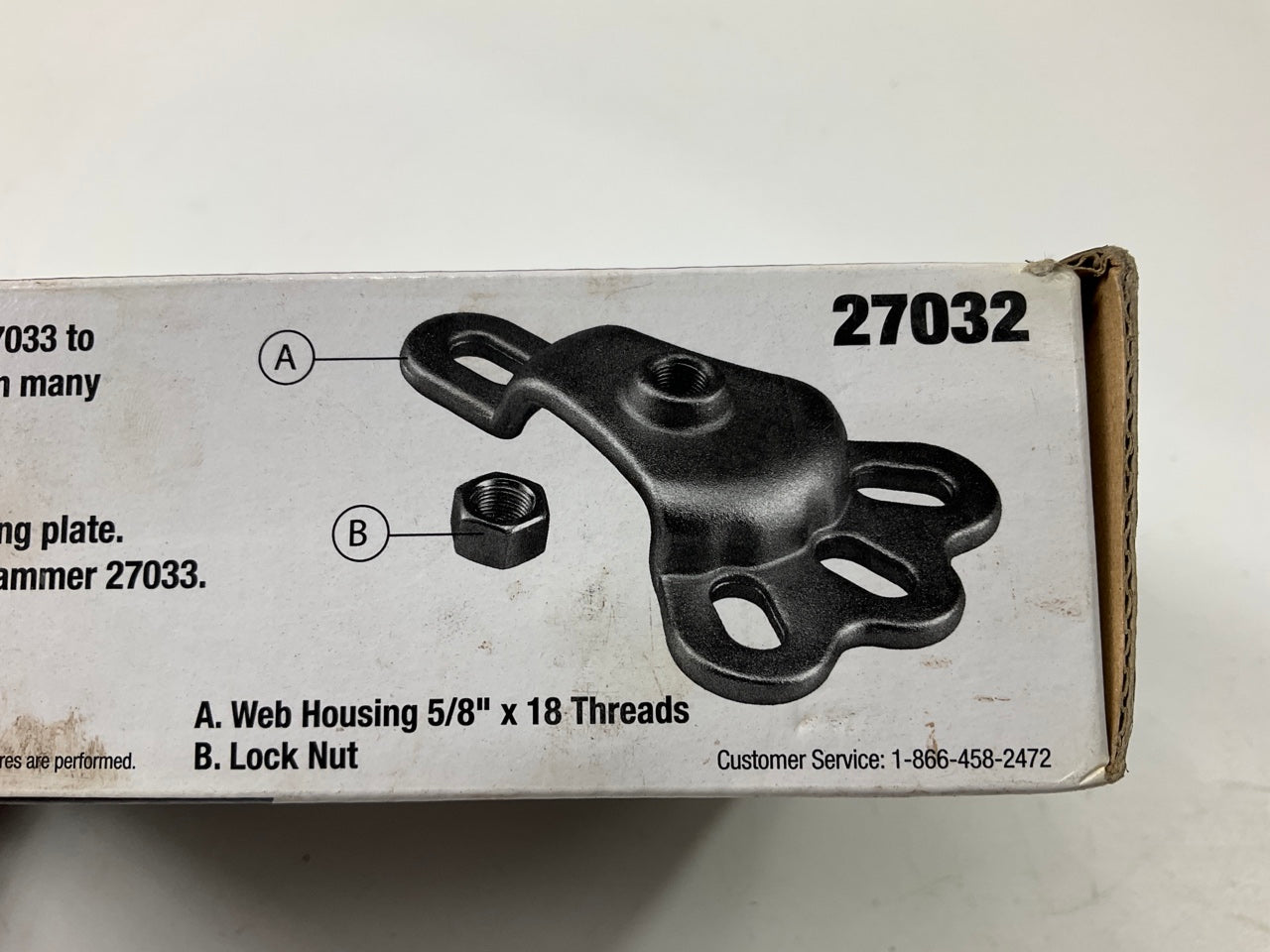 USED #10 - OEM Tools 27032 Flange Type Axle Puller For Use With A Slide Hammer