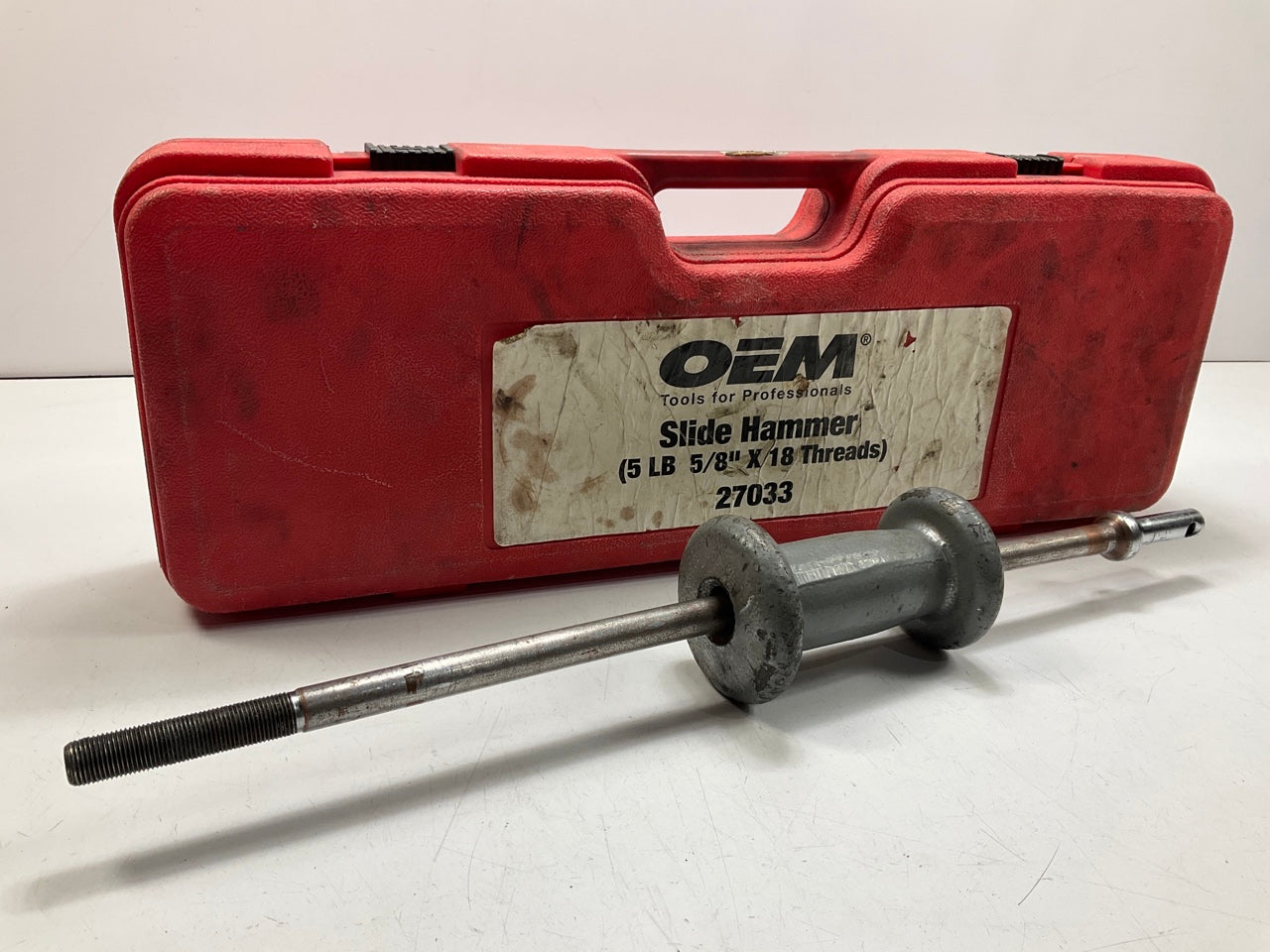 USED #12 - OEM Tools 27033 5-Pound Slide Hammer