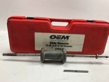 USED #16 - OEM Tools 27033 5-Pound Slide Hammer