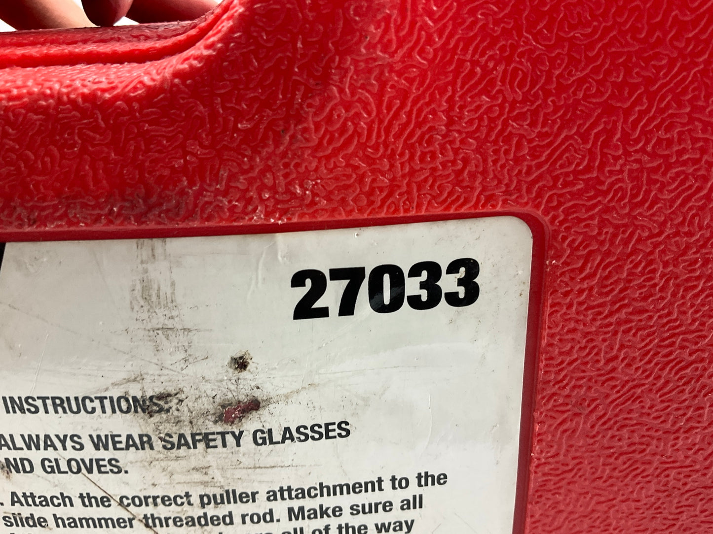 USED #16 - OEM Tools 27033 5-Pound Slide Hammer
