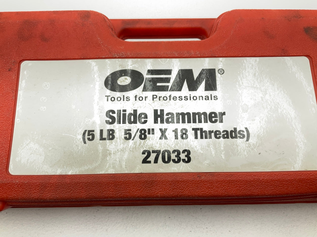 USED #19 - OEM Tools 27033 5-Pound Slide Hammer