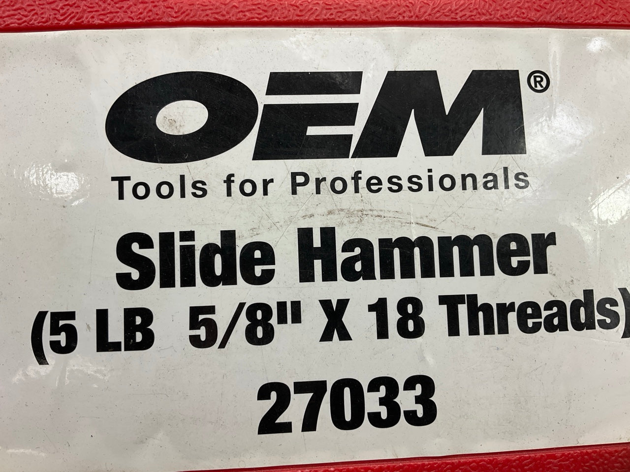 USED #2 - OEM Tools 27033 5-Pound Slide Hammer