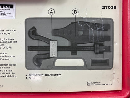 USED #44 - OEM TOOLS 27035 Coil Spring Compressor Tool