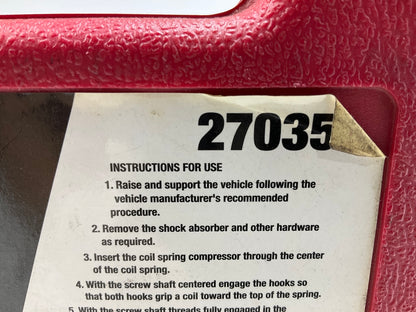 USED #53 - OEM TOOLS 27035 Coil Spring Compressor Tool