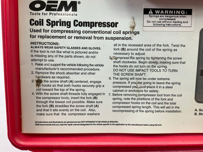 USED #54 - OEM TOOLS 27035 Coil Spring Compressor Tool