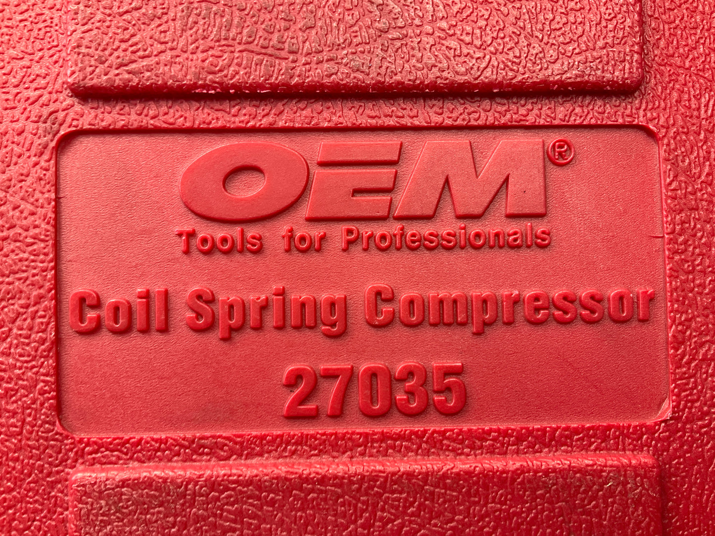 USED #55 - OEM TOOLS 27035 Coil Spring Compressor Tool