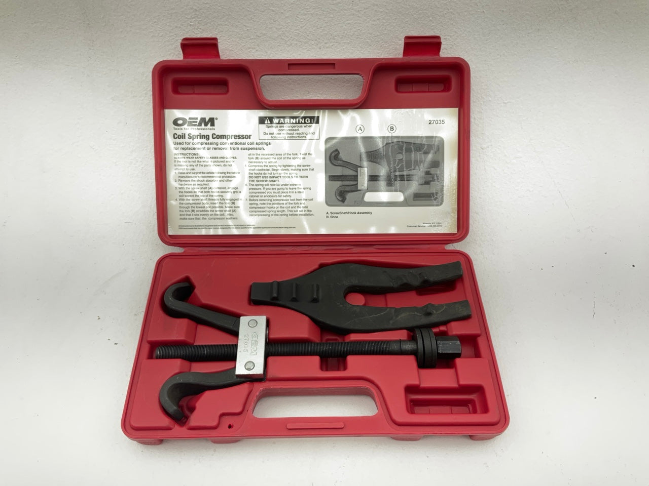 USED #60 - OEM Tools 27035 Coil Spring Compressor Tool