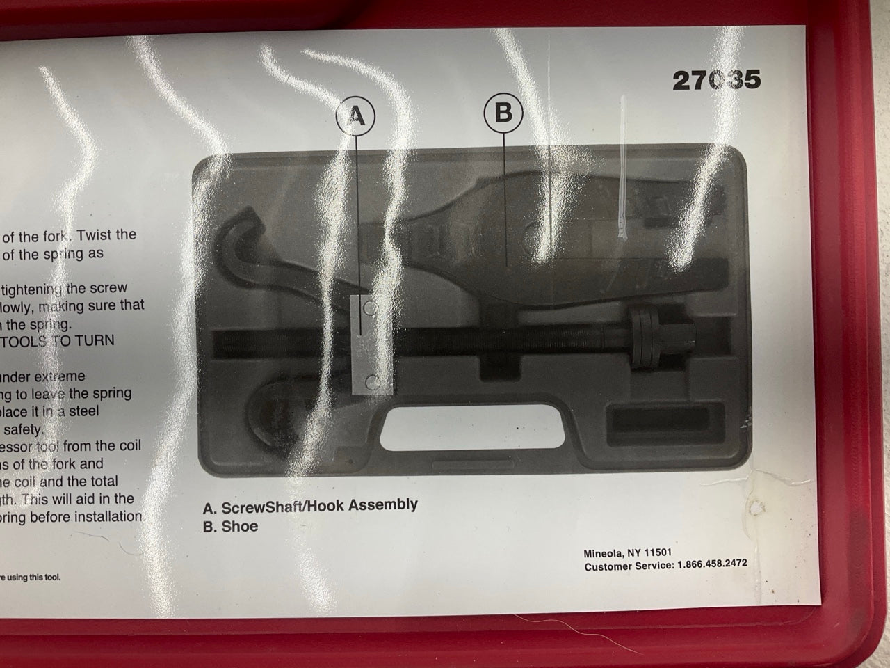 USED #61 - OEM Tools 27035 Coil Spring Compressor Tool