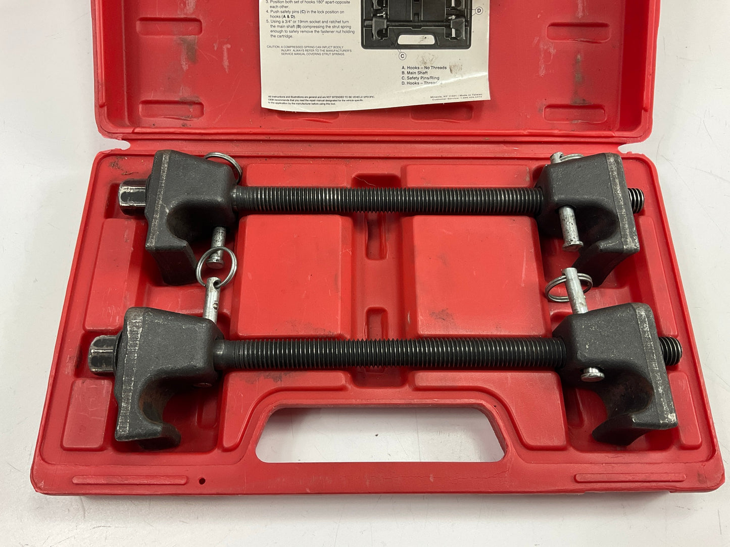 USED #29 - OEM TOOLS 27036 10.75'' MacPherson Strut Spring Compressor Tool