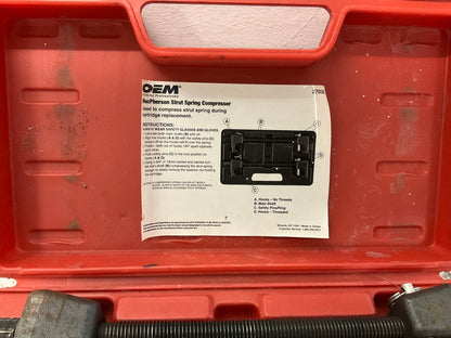 USED - OEM Tools 27036 MacPherson Strut Spring Compressor Tool Set