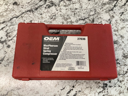 USED - OEM Tools 27036 MacPherson Strut Spring Compressor Tool Set