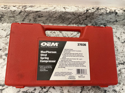 OEM TOOLS 27036 10.75 Inch MacPherson Strut Spring Compressor Tool, Set Of 2