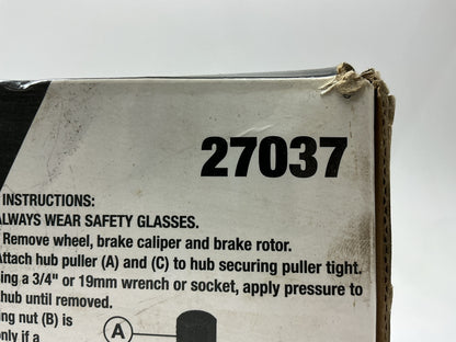 USED #23 - OEM Tools 27037 Front Wheel Drive Hub Puller