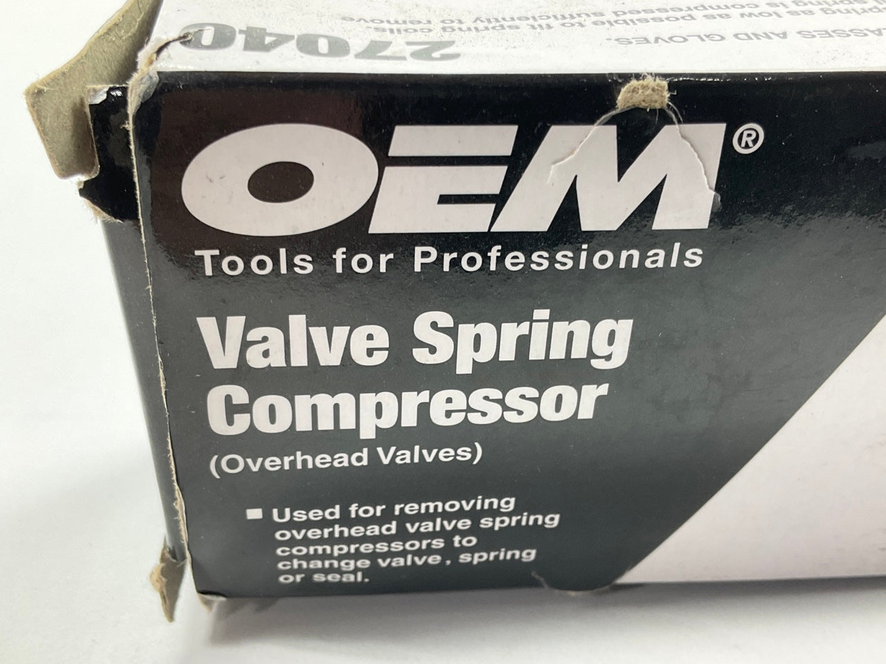 OEM Tools 27040 OHV Engine Valve Spring Compressor Tool - 2'' High X 6.8'' Long