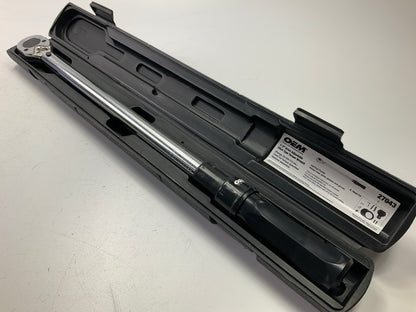USED #17 - OEM Tools 1/2'' Drive Click Type Torque Wrench (30-250 Ft Lb)