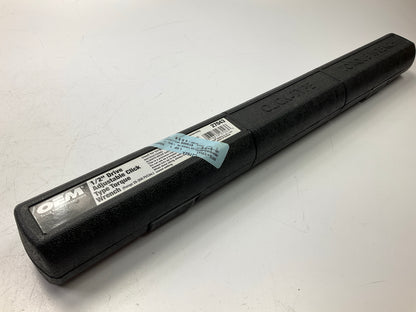 USED #17 - OEM Tools 1/2'' Drive Click Type Torque Wrench (30-250 Ft Lb)
