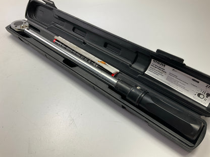 USED #18 - OEM Tools 1/2'' Drive Click Type Torque Wrench (30-250 Ft Lb)