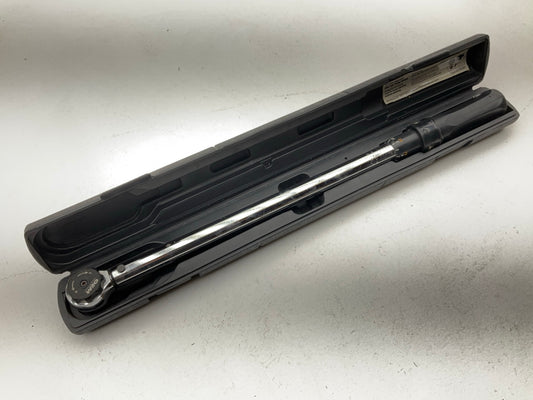 USED #25 - OEM Tools 1/2'' Drive Click Type Torque Wrench (30-250 Ft Lb)