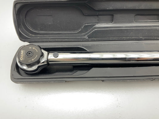 USED #26 - OEM Tools 1/2'' Drive Click Type Torque Wrench (30-250 Ft Lb)