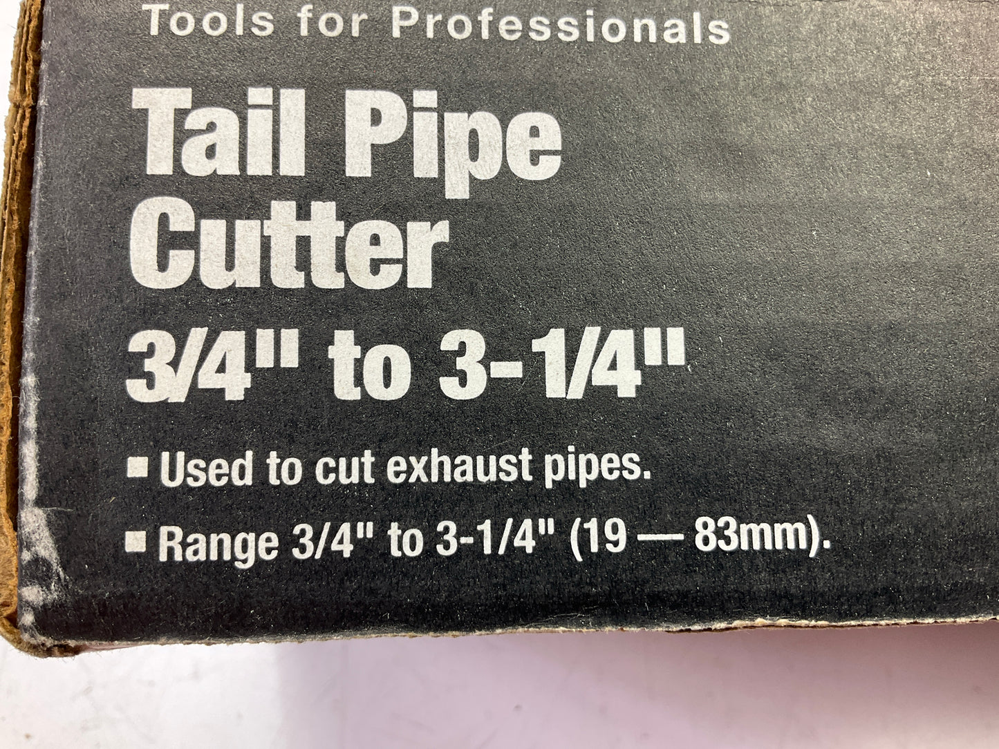 USED #13 - OEM Tools 27045 3/4'' To 3-1/4'' Exhaust Tail Pipe Cutter