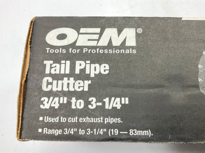 USED #15 - OEM Tools 27045 3/4'' To 3-1/4'' Exhaust Tail Pipe Cutter