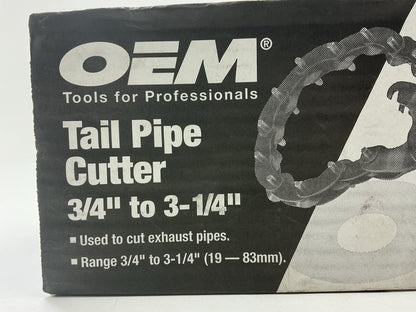 USED #17 - OEM Tools 27045 3/4'' To 3-1/4'' Exhaust Tail Pipe Cutter