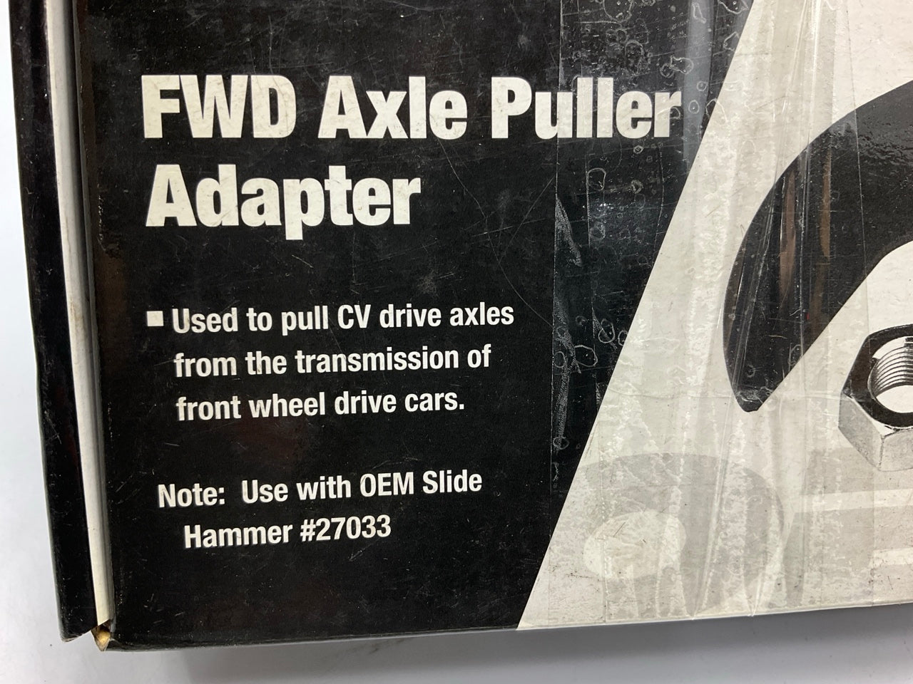 USED 13 OEM Tools 27058 FWD CV Axle Puller Adapter Tool Remover For Slide Hammer