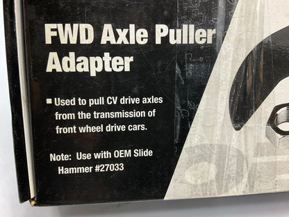 USED 13 OEM Tools 27058 FWD CV Axle Puller Adapter Tool Remover For Slide Hammer