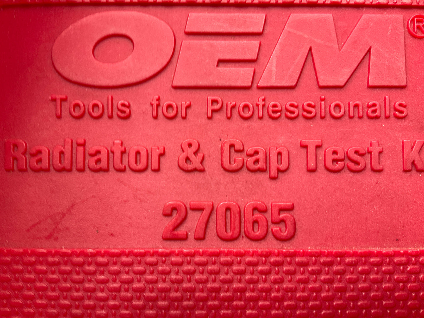 USED #28 - OEM TOOLS 27065 Radiator And Cap Tool Test Kit