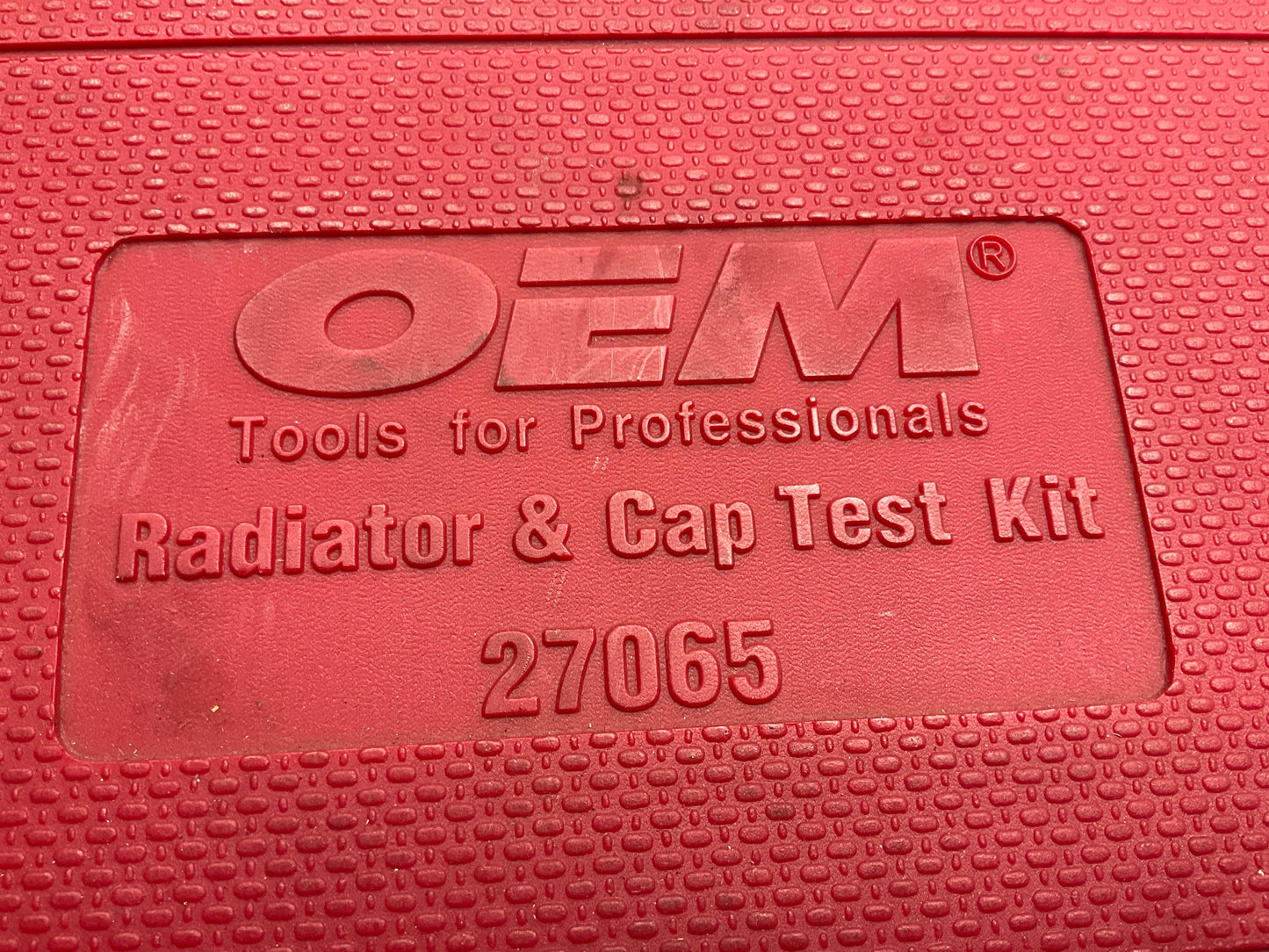 USED #31 - OEM TOOLS 27065 Radiator And Cap Tool Test Kit