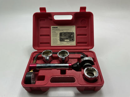 USED #32 - OEM TOOLS 27065 Radiator And Cap Tool Test Kit