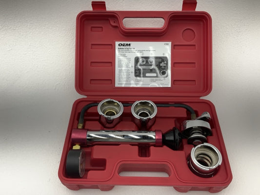 USED #35 - OEM TOOLS 27065 Radiator And Cap Tool Test Kit
