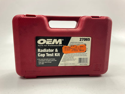 LIGHTLY USED #38 - OEM TOOLS 27065 Radiator And Cap Tool Test Kit