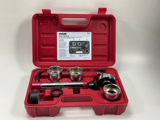 OEM TOOLS 27065 Radiator And Cap Test Kit, Coolant System Pressure Tester Tool
