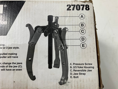 USED #10 - OEM Tools 27078 5 Ton 2/3 Jaw Gear Removal Puller Tool