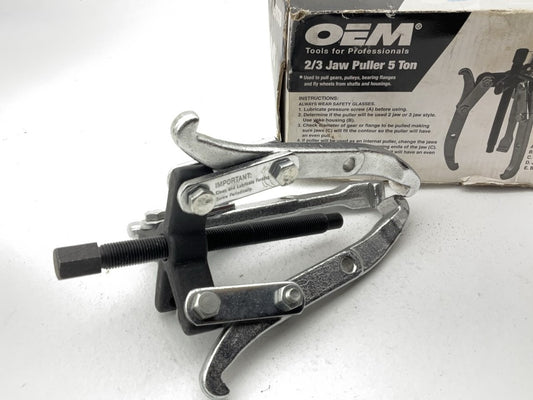 USED #22 - OEM Tools 27078 5 Ton 2/3 Jaw Gear Removal Puller Tool