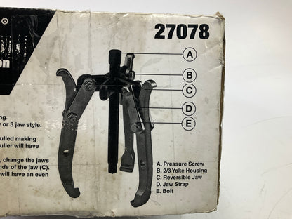 USED #27 - OEM Tools 27078 5 Ton 2/3 Jaw Gear Removal Puller Tool