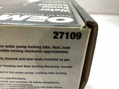 USED #13 OEM Tools 27109 Water Pump Socket Remover / Installer For Cadillac 4.6L