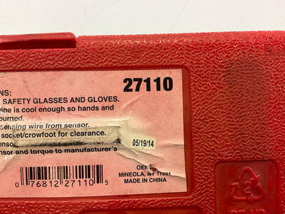 USED #11 - OEM Tools 27110 Oxygen Sensor Removal Socket Set 7/8'' (22mm) Tool